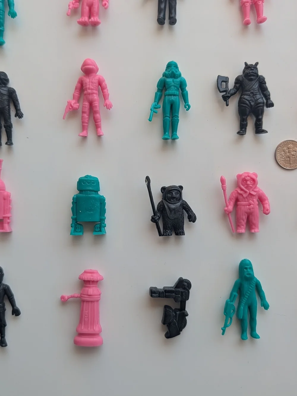 STAR WARS FIGURES 1985 - Promotional YUPI Colombian - Licensed